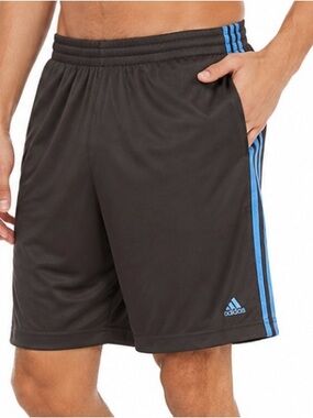 Adidas Climalite 2000s
Retro 3 Stripe Athletic Shorts
Men's XL Brown
Blue